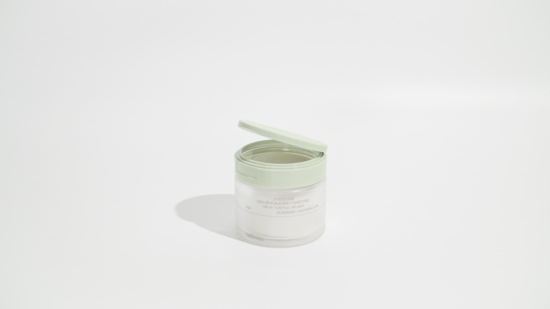 Ji Woo Gae Cica BHA Blemish Toner Pad 60pad