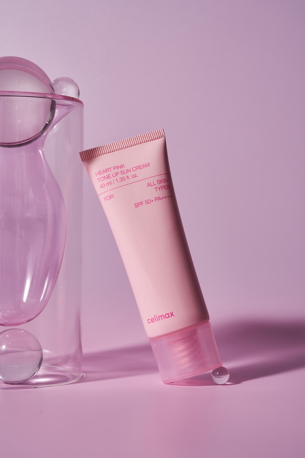 Heart Pink Tone Up Sun Cream 40ml