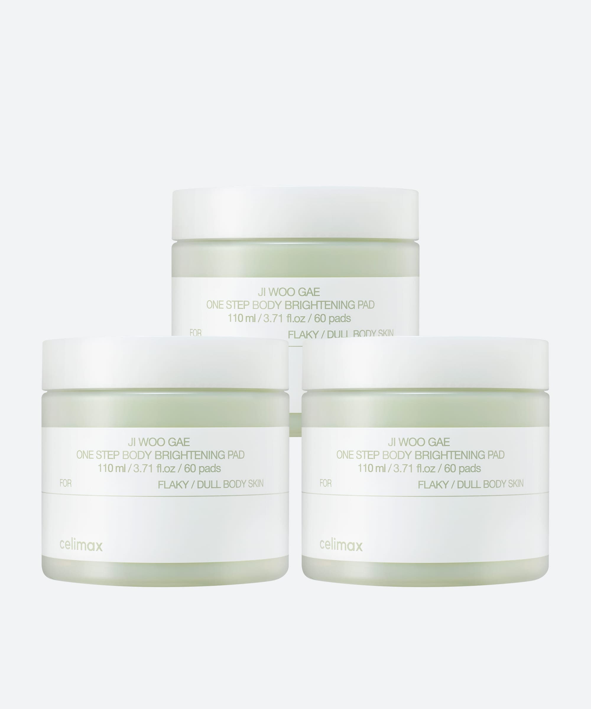 Ji Woo Gae One Step Body Brightening Pad 60pads
